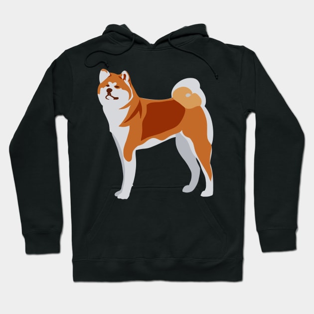 Akita Hoodie by X-TrashPanda